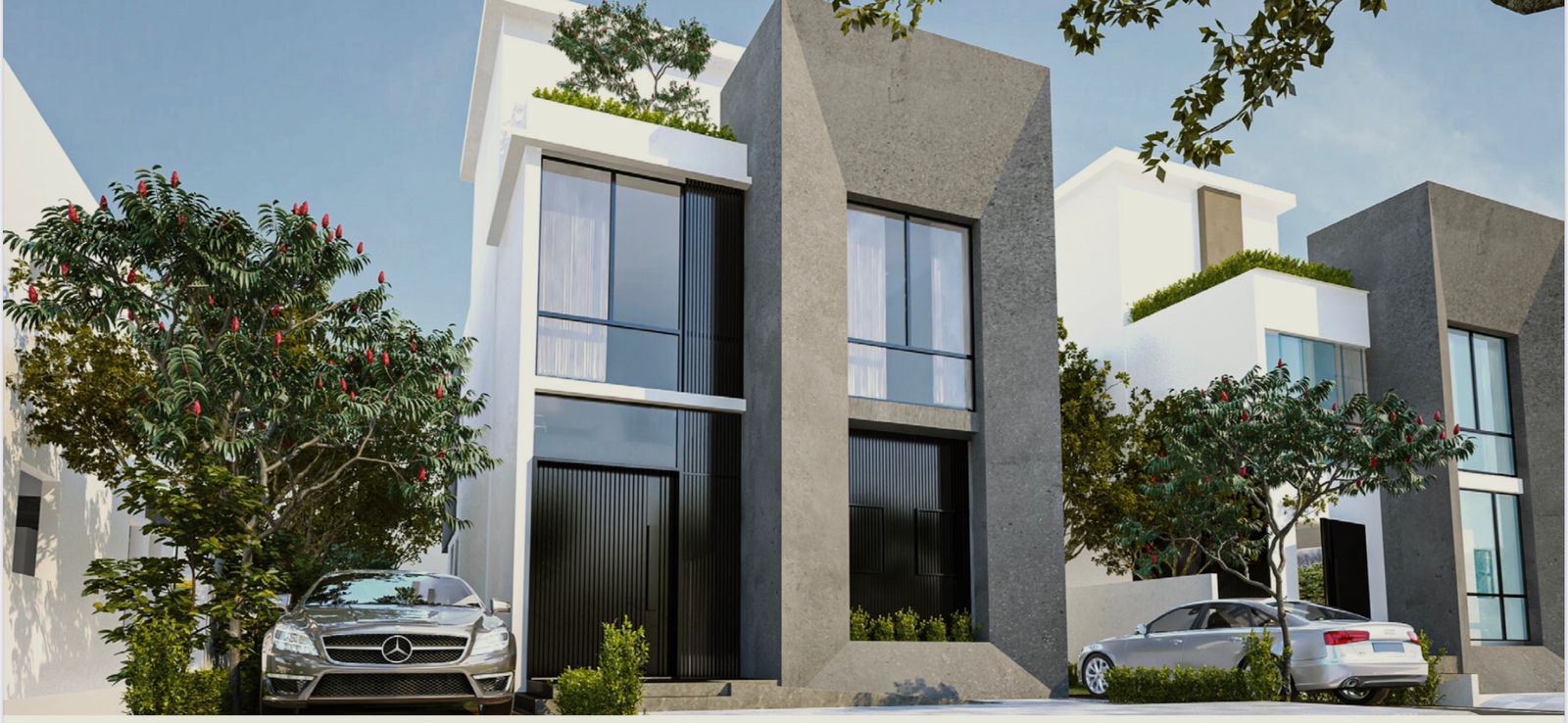 Townhouses and villas for sale next to AUC